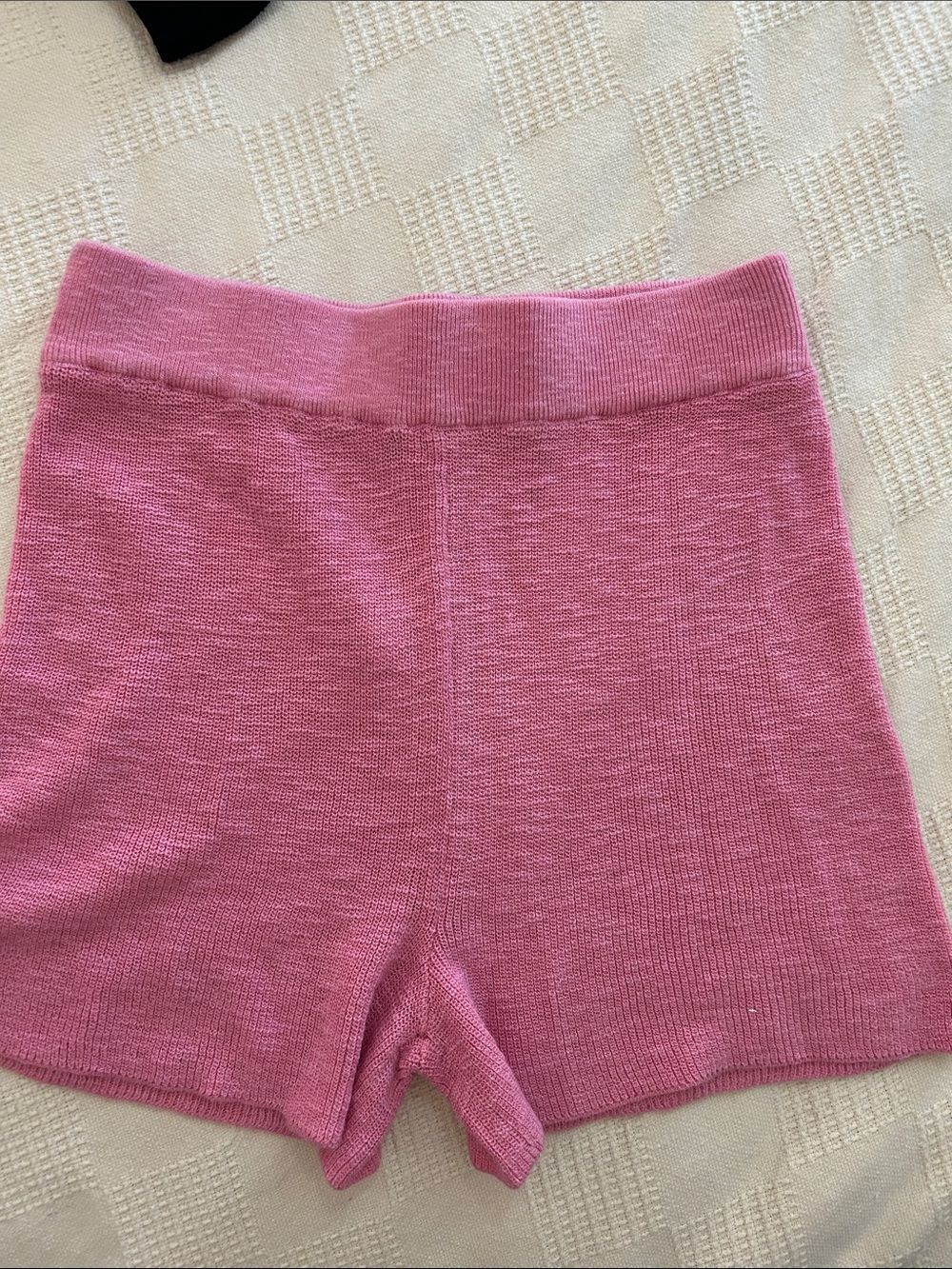 Free people, beach Knit Pink Shorts size small